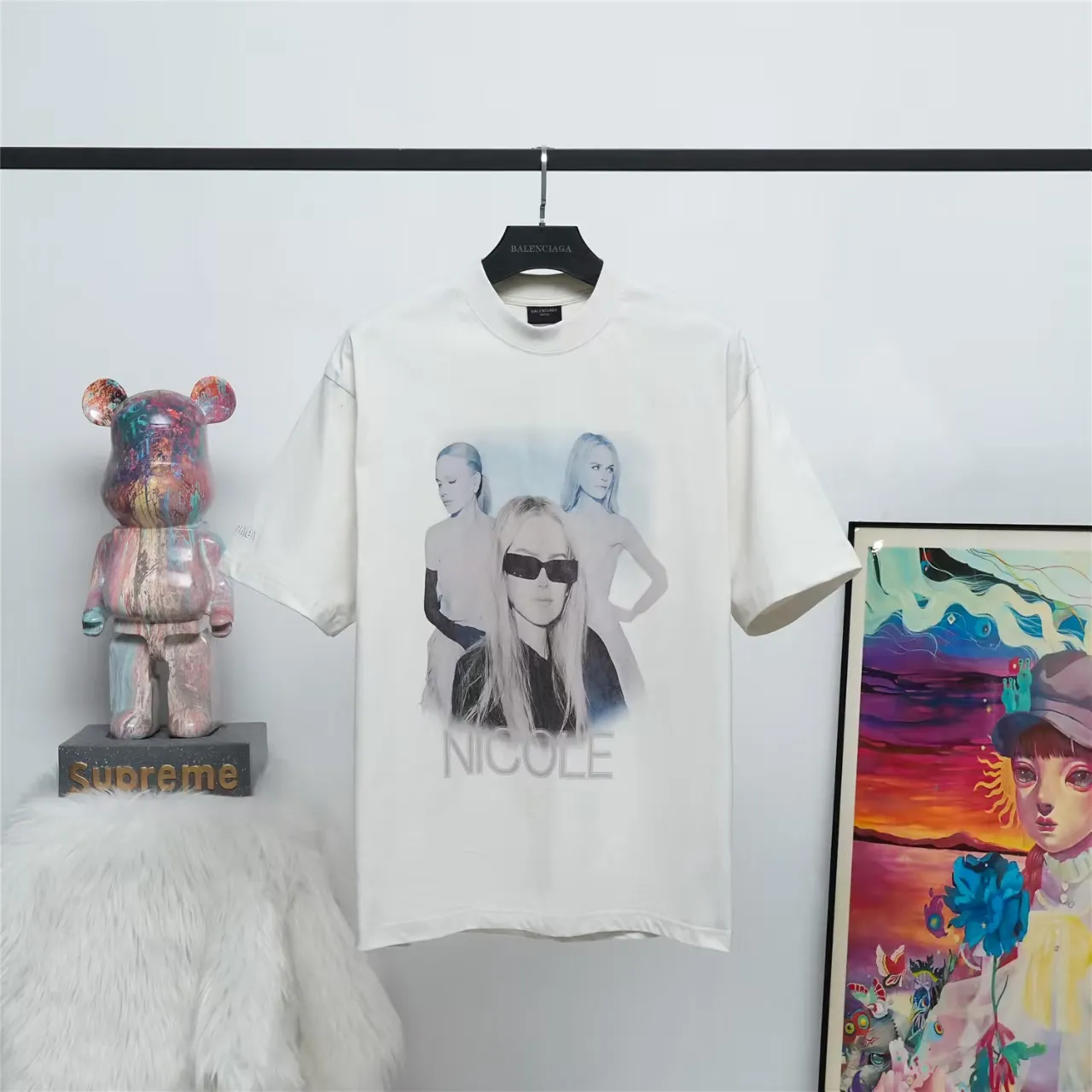 # 25SS # BALENCI*GA # 260g * 1 1 + os Same Style！！ ：3247# Sizes：xs-L ：1 （Beige）